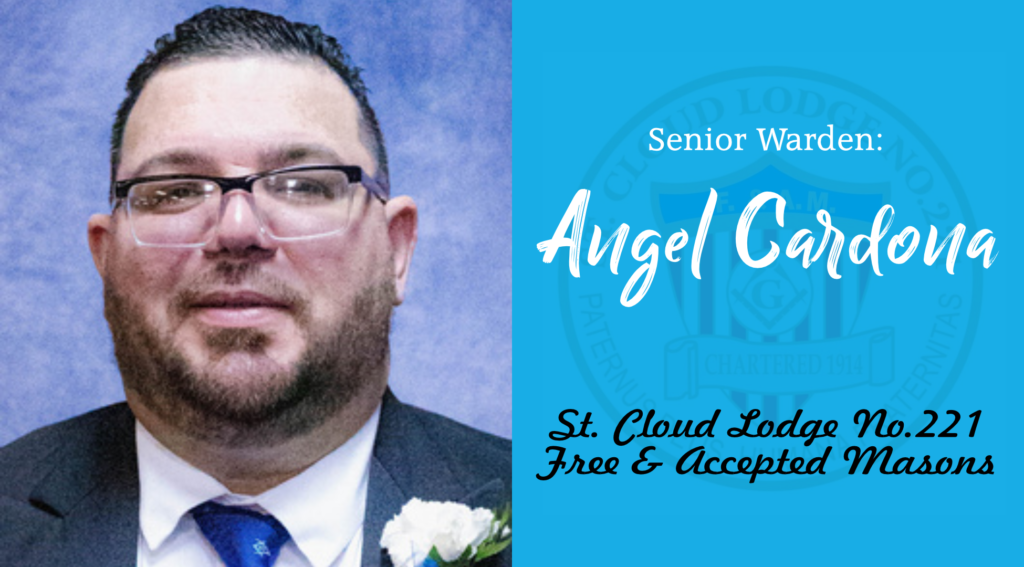 Senior Warden of St Cloud Masonic Lodge No. 221 Free and Accepted Masons