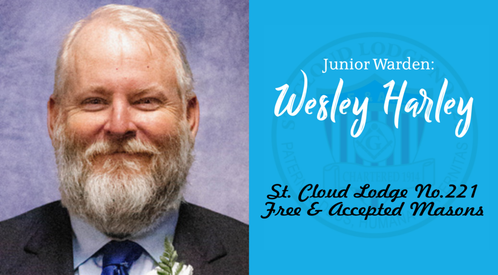 Junior Warden of St Cloud Masonic Lodge No. 221 Free and Accepted Masons | Officers